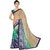 RK FASHIONS Green Brasso Party Wear Printed Saree With Unstitched Blouse - RK233432