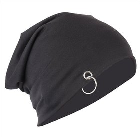 Cap For Men - Black Beanie Cap