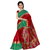 RK FASHIONS Red Bhagalpuri Party Wear Printed Saree With Unstitched Blouse - RK233962