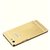 ITbEST New Mirrror Back Cover Gold For Oppo f1s  Mirror Case Metal Frame + Mirror PC Back Cover For Oppo f1s Mobile Phone cover