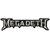 Application Megadeth Silver Logo Patch Novelty