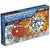 MAGNETIC ENGINEERING - This playset contains 41 blue, turquoise, and green magnetic rods and 40 non-magnetic steel ball