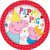 8 Peppa Pig Party Small Dessert Plates 7