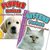 Puppy and Kitten Coloring Book Set (2 Books)