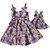 Size 4 Matching Girl And Doll Flair Dress Bow Trim