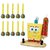 Spongebob Candle Set Molded Candles (11 per package)