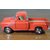 1 32 Scale 1955 Chevy Stepside Pick-up Truck Metal Diecast Model Collection Pull Back Action Kinsmart Orange