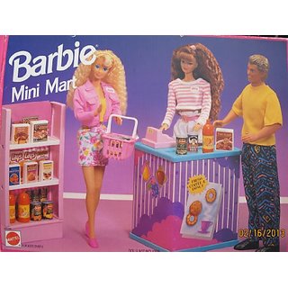 barbie mini mart playset