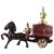 「Shikyou」 Antique Style Music Box Wine Barrel Horse-drawn Carriage Type Easy Assembling