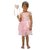 2 Pc Sparkly Princess Dress Set with Matching Heart Wand Small