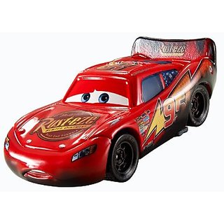 Buy Disney Pixar Cars Toon Burnt Lightning McQueen Online @ ₹2778 from ...