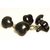 Sassy Bears 21mm Black T-type Animal Safety Nose for Bear, Doll, Puppet, Plush Animal and Craft - 10 pack