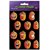 This item is a great value!-4 sheets per package-Halloween party item-Stickers for festive occasions-High Quality