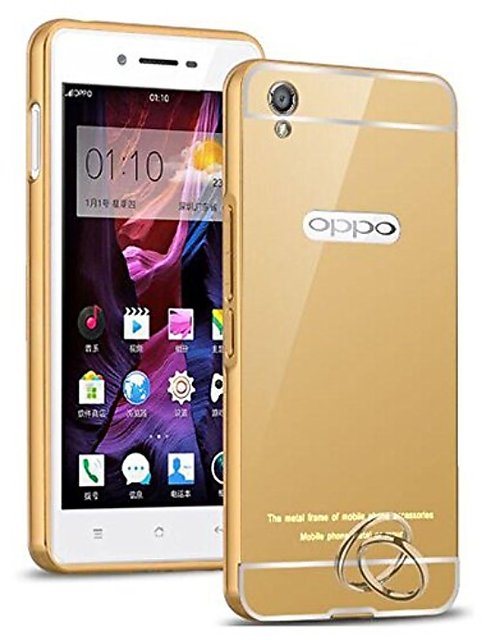 oppo a37 back cover gold