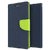 ITbEST Luxury Mercury Diary Wallet Style Flip Cover Case for Micromax Yuphoria  - Blue