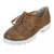 Joy n Fun Brown and White Casual Lace Shoes