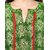 Jaipur Kurti Green Printed Rayon Stitched  Kurti