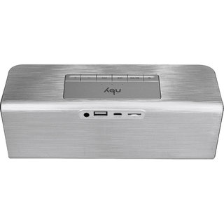 Jango NBY-02 Portable Soundbox With Thump Bass (Supports Bluetooth,Aux,Memory Card)(Silver)