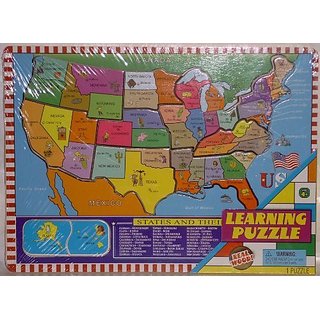 Buy Ja-ru States and their Capitals Puzzle Online @ ₹1602 from ShopClues
