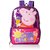 Peppa Pig Girls Ice Cream Front Zipper Pocket 16 inch Backpack, Pink