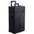 SUNRISE Makeup Rolling Case 2 in 1 Professional Artist I3265, French Doors, 3 Sliding Tray and 4 Drawers, Locking with M