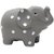 Child to Cherish Polka Dot Elephant Toy Bank, Grey