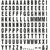 Quartet Magnetic Letter and Symbol Set, 120 Pieces, Black (ML)