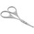 Suvorna Nose and Ear Hair Trimming Scissors Hairpal H15, Polished Steel, 0.3 Ounce