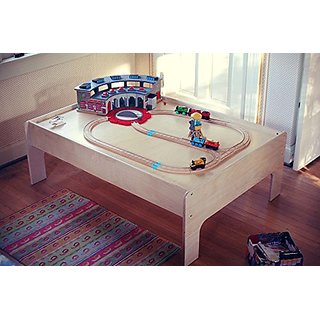 Buy Sodura Birch Wood Kids Train Table Online 33715 from ShopClues