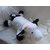 Lying Black and White Cow Plush Toy 30