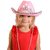 Pink Cowgirl Blinking Tiara Hat Childrens Size - Cowboy Flashing Tiara Costume Accessory