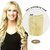 COCO Secret Extensions Synthetic Hair Extensions Straight Bleach Blonde (16 Inches)