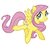 RoomMates Fluttershy Peel and Stick Giant Wall Decals