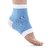 FitDio Therapeutic Cracked Heel Repairing Gel Socks, Baby Blue, 6 Count
