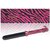 Bebella Jumbo Pink Zebra 32mm Professional Clipless Hair Curling Iron and Heat-resistant Glove