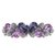 Beyend Purple Womens Fashion Crystal Butterfly Hair Clip Head Wear BE-54