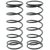 Axial AX30205 Springs (2-Piece), 12.5x40mm 2.7-Pound, Super Soft Red