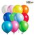 Bluefun 100Pcs Assorted Color Bright Tone Latex Balloons，11