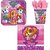 Paw Patrol Pink Girls Children Birthday Party Supplies Set Plates Napkins Cups Kit for 16