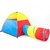 Dome and Tunnel Play Tent Set for Children - Kids Pop Up Play Tent with Tunnel for Indoor & Outdoor Use