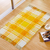 Hand Crafted Yellow Cotton Rug Size 2X3