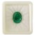 Barmunda gems 7.25 Ratti Certified Natural Precious Gemstone Emerald (Panna)