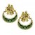 Zaveri Pearls Lord Radha-Krishna Temple Earring - ZPFK5448
