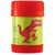 Crocodile Creek Kids Eco Dinosaur T-Rex Insulated Stainless Steel Food Jar, Green, 11.5 oz