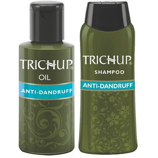 Trichup Anti-Dandruff Kit (Anti-Dandruff Oil (100ml), Anti-Dandruff Shampoo (200ml) (PACK OF 2)