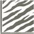 Amscan Disposable 2-Ply Lunch Napkins in Zebra Print (16 Pack), 6.5 x 6.5