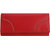 STYLER KING Red Faux Leather Wallet for Women