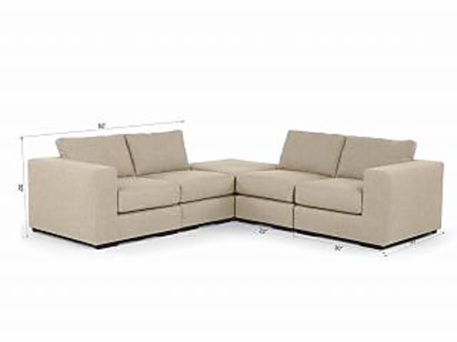 Gioteak Gliss Modular 4 Seater Adjule Sofa Set With Corner Gioteak Gliss Modular 4 Seater