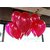 10-inch red latex balloons 100 bag