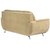 Gioteak Kindled 3 seater sofa  golden color